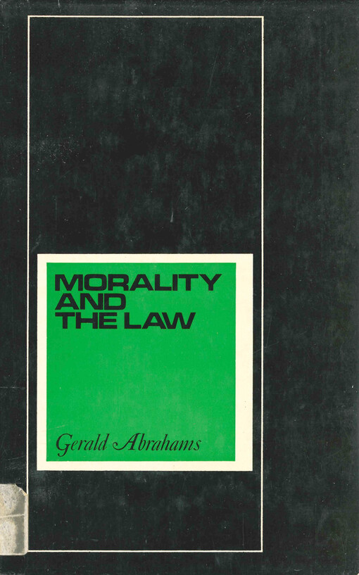 Morality and the law