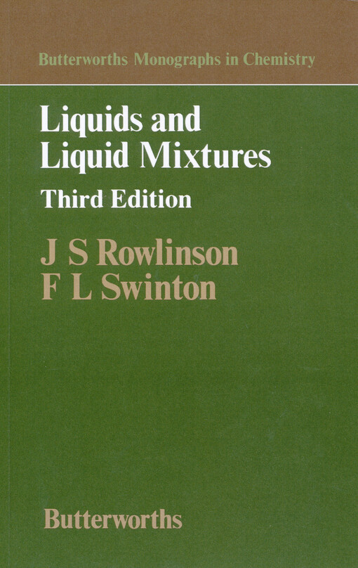 Liquids and liquid mixtures
