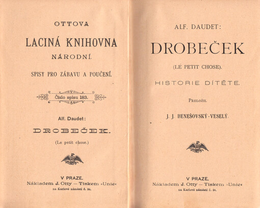 Drobeček : historie dítěte