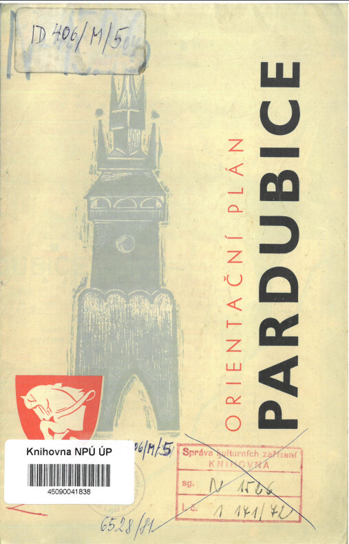 Pardubice orientační plán