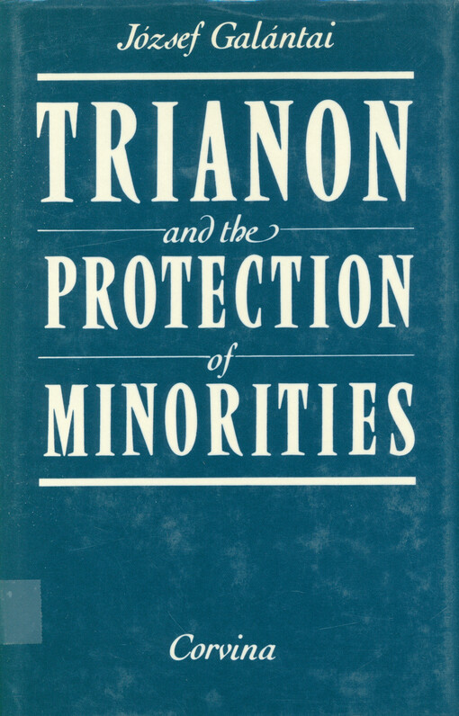 Trianon and the protection of minorities