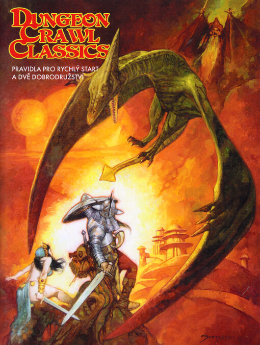 Dungeon crawl classics : pravidla pro rychlý start a dvě dobrodružství