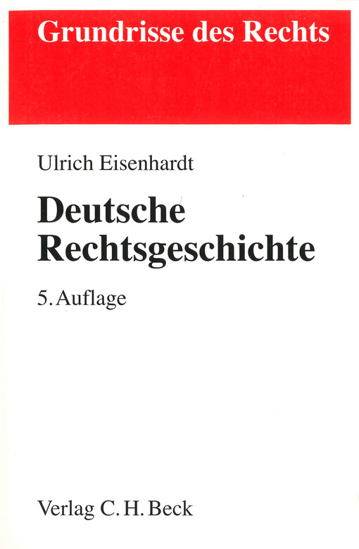 Deutsche Rechtsgeschichte