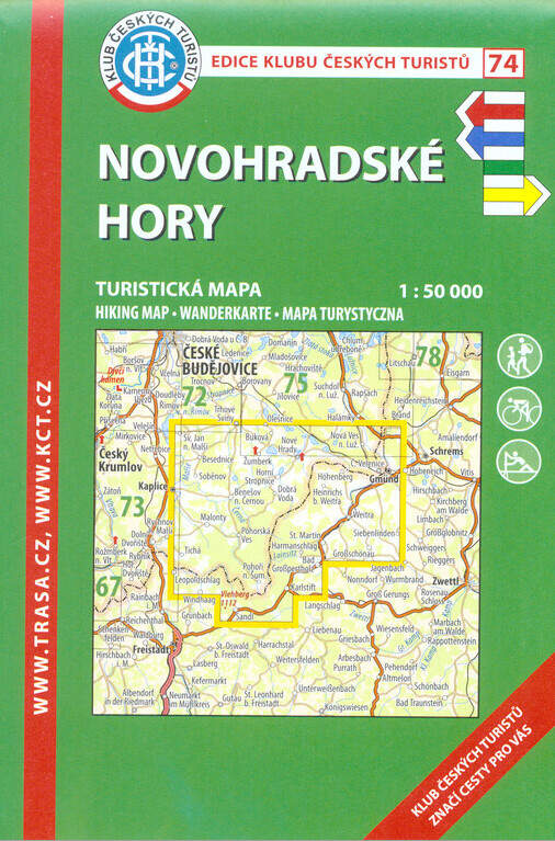 Novohradské hory soubor turistických map 1:50 000