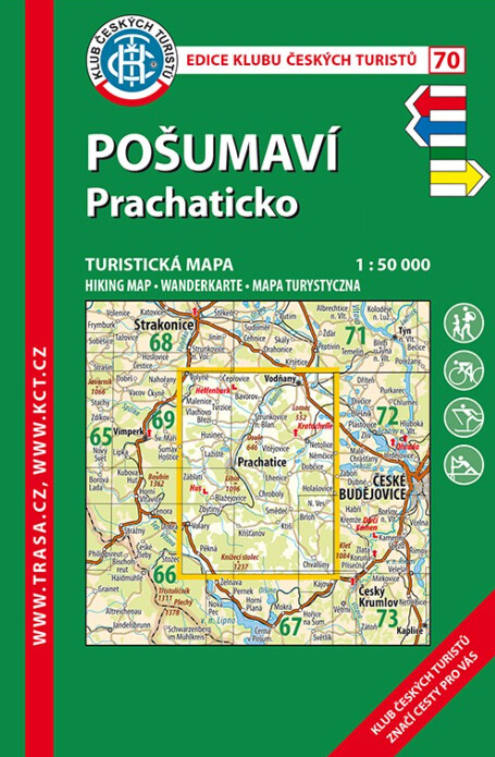  Pošumaví Prachaticko : turistická mapa