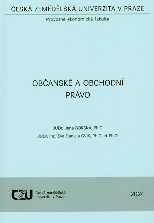 Občanské a obchodní právo