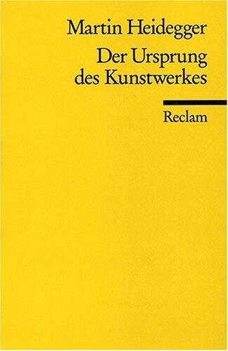 Der Ursprung des Kunstwerkes