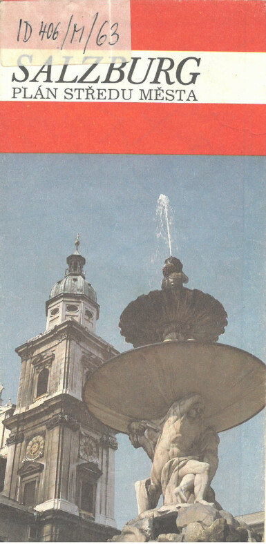 Salzburg : plán středu města