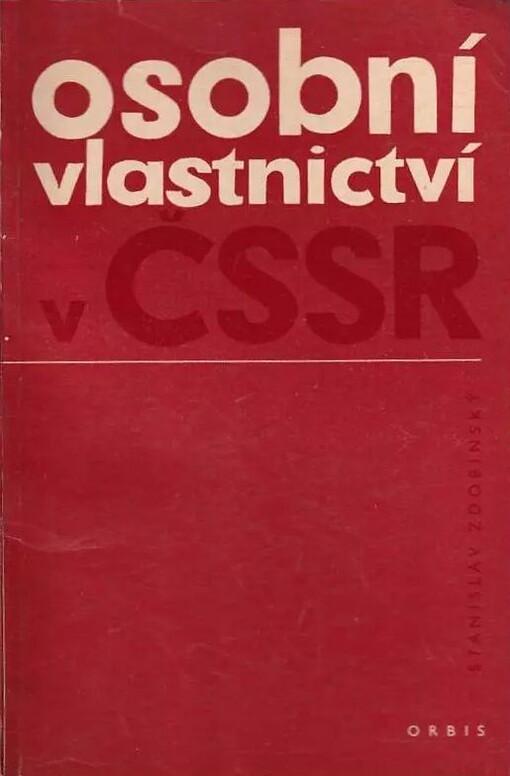 Osobní vlastnictví v ČSSR