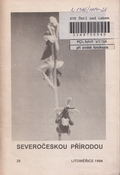 Severočeskou přírodou. 28