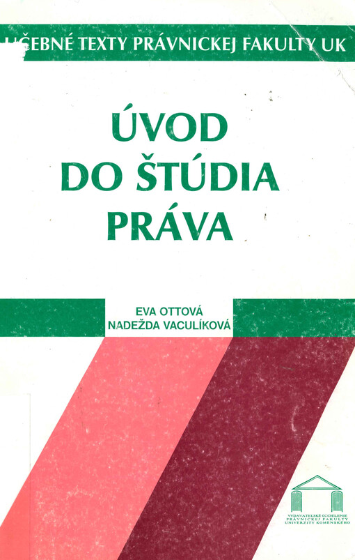 Úvod do štúdia práva