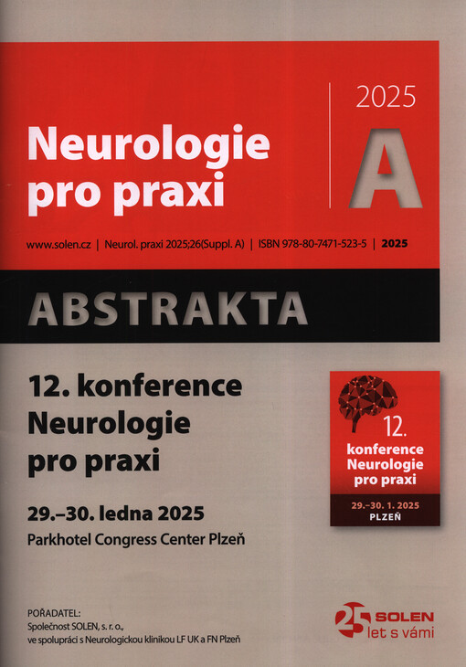 ... konference Neurologie pro praxi v Plzni : ... : abstrakta