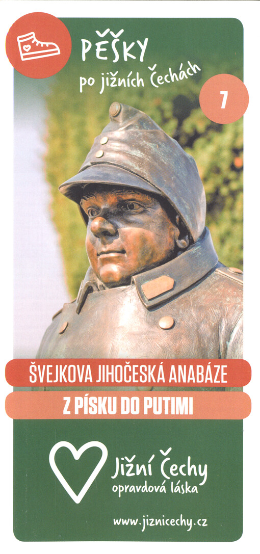 Pěšky po jižních Čechách. 7, Švejkova jihočeská anabáze z Písku do Putimi