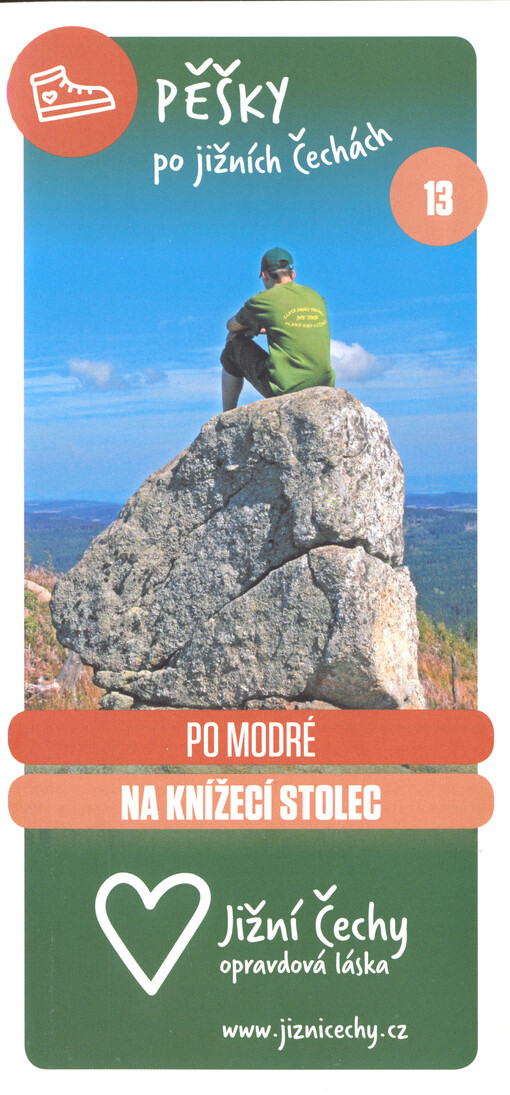 Pěšky po jižních Čechách. 13, Po modré na Knížecí stolec