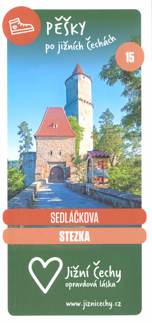 Pěšky po jižních Čechách. 15, Sedláčkova stezka