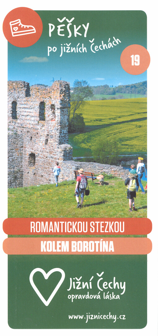 Pěšky po jižních Čechách. 19, Romantickou stezkou kolem Borotína