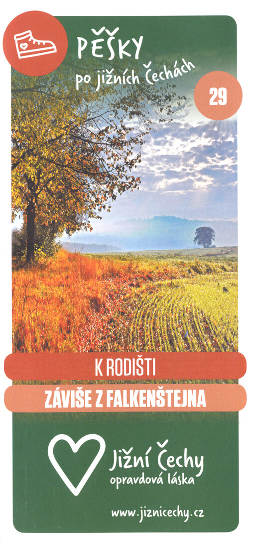 Pěšky po jižních Čechách. 29, K rodišti Záviše z Falkenštejna