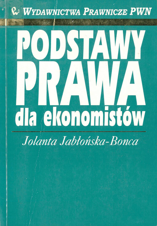 Podstawy prawa dla ekonomistów