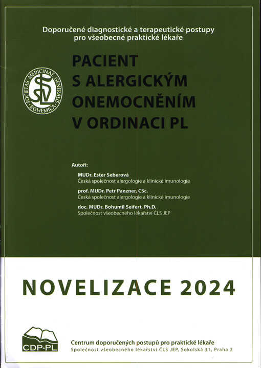 Pacient s alergickým onemocněním v ordinaci PL