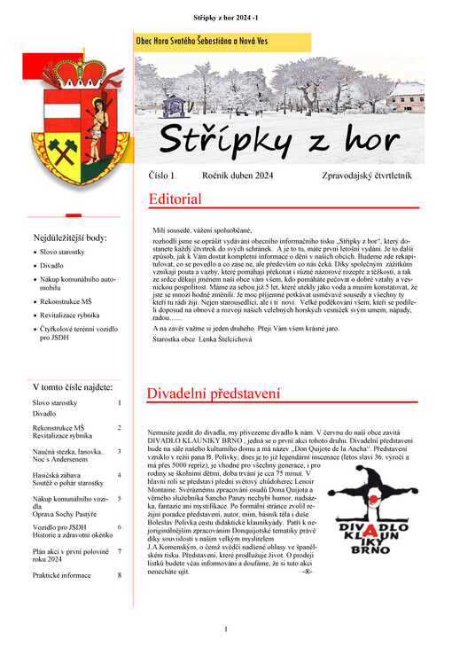 Střípky z hor : zpravodajský čtvrtletník