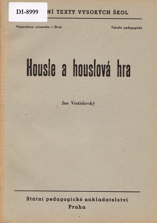Housle a houslová hra