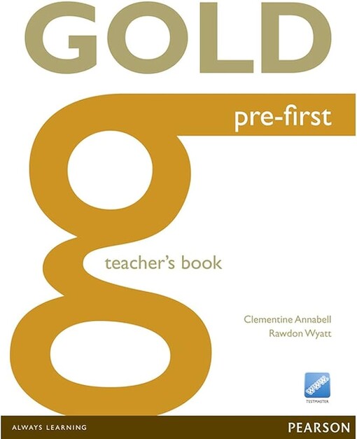 Gold pre-first.Teacher’s book