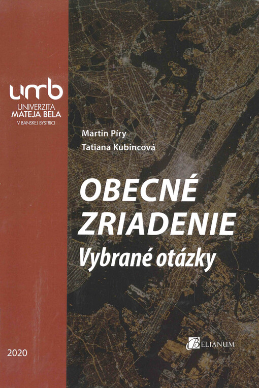 Obecné zriadenie : vybrané otázky