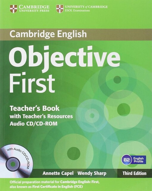 Objective firstB2 English profile, teacher’s book