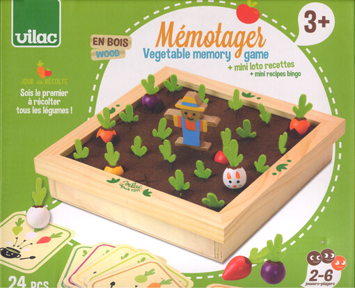 Mémotager : vegetable memory game + mini loto recettes+ mini recipes bingo