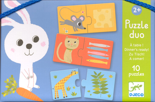 Puzzle duo. Večeře je na stole!