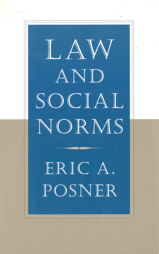 Law and social norms