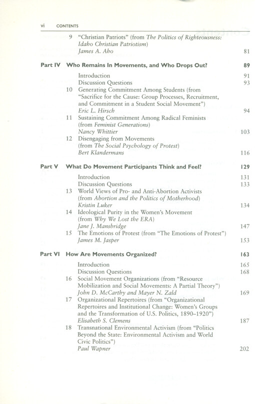 The social movements reader : cases and concepts