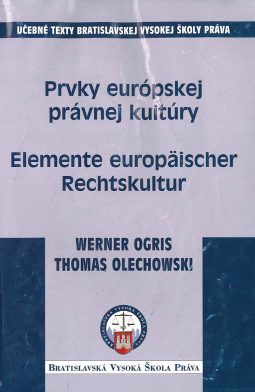 Prvky európskej právnej kultúry