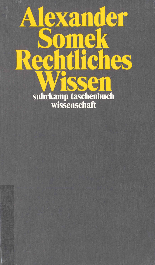Rechtliches Wissen