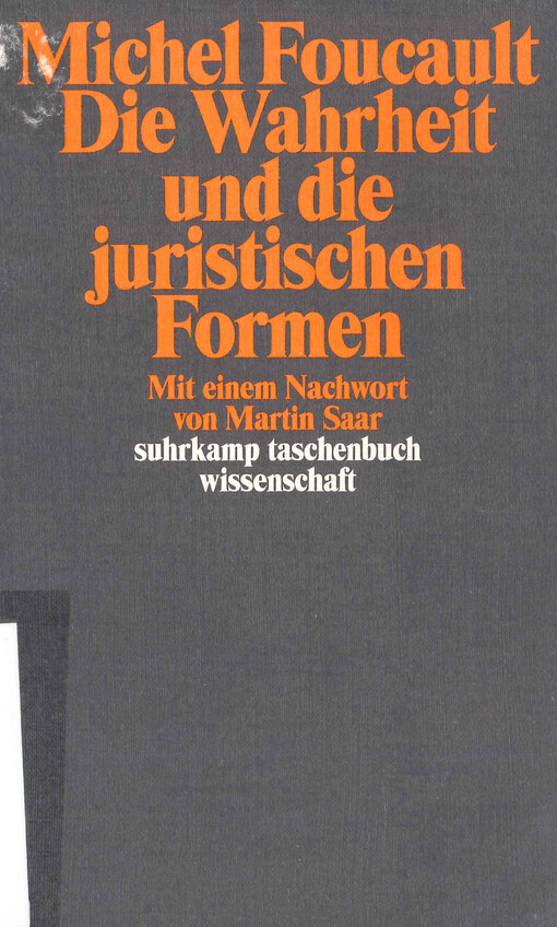 Die Wahrheit und die juristischen Formen