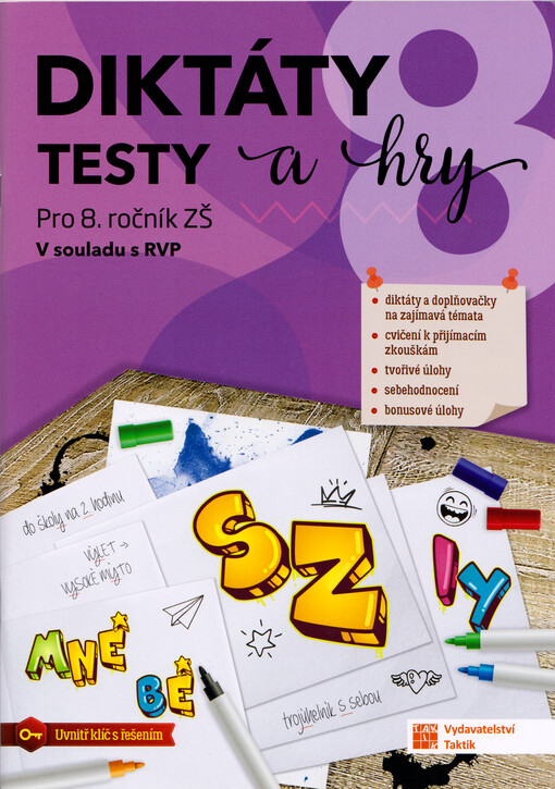 Diktáty, testy a hry 8 : pro 8. ročník ZŠ