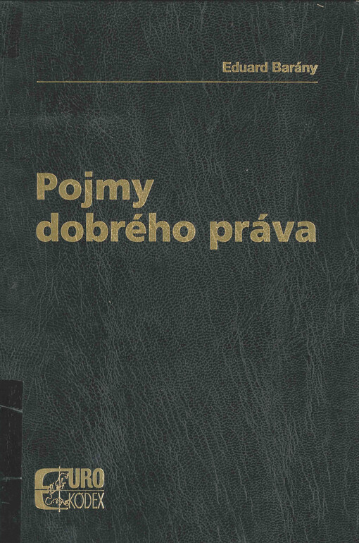 Pojmy dobrého práva