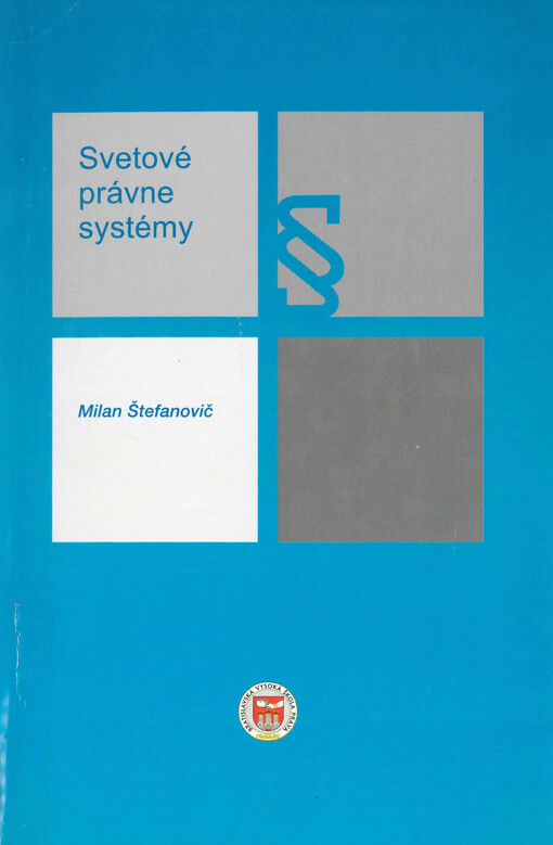 Svetové právne systémy : právna komparatistika