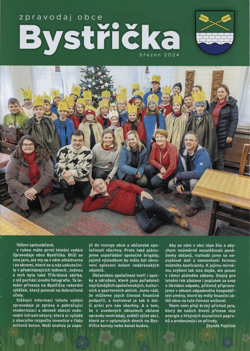 Zpravodaj obce Bystřička