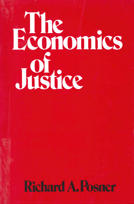 The economics of justice