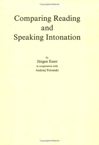 Comparing reading and speaking intonation