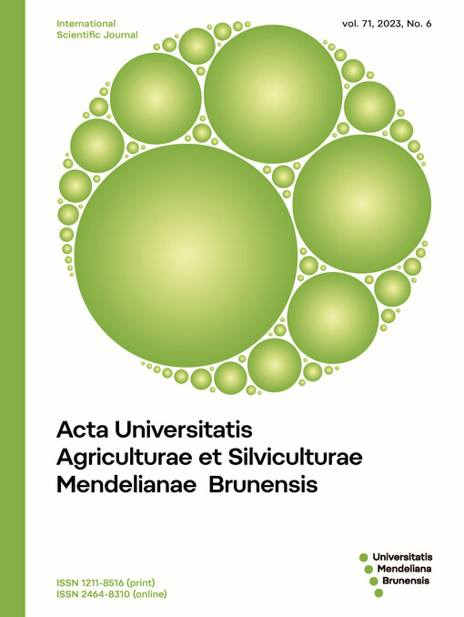 Acta Universitatis agriculturae et silviculturae Mendelianae Brunensis