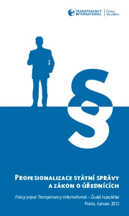 Profesionalizace státní správy a zákon o úřednících