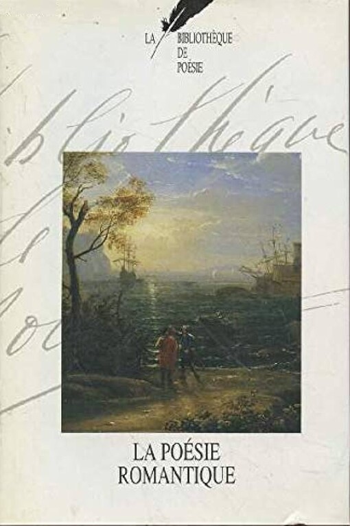 La poésie romantique.I