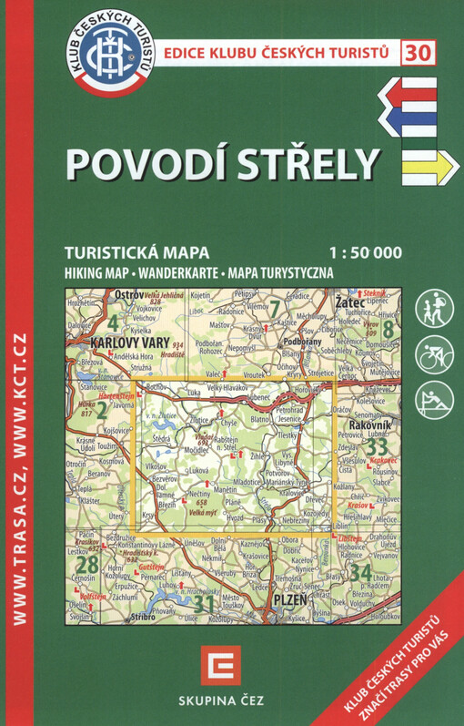 Povodí Střely : turistická mapa 1:50 000