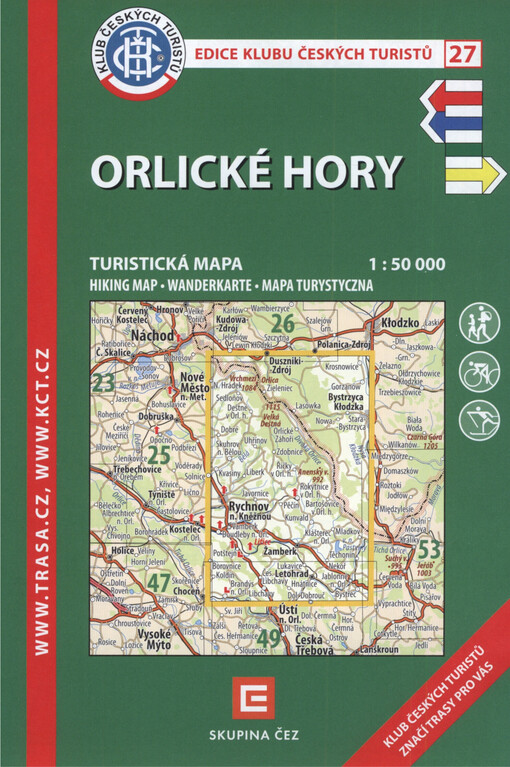 Orlické hory : turistická mapa 1:50 000