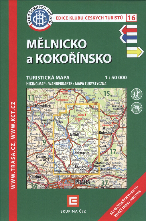 Mělnicko a Kokořínsko : turistická mapa 1:50 000