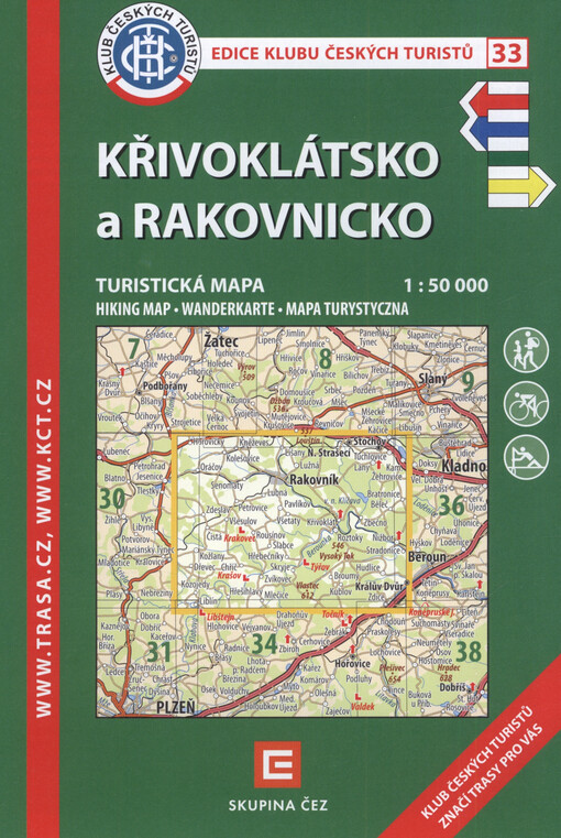 Křivoklátsko a Rakovnicko : turistická mapa 1:50 000