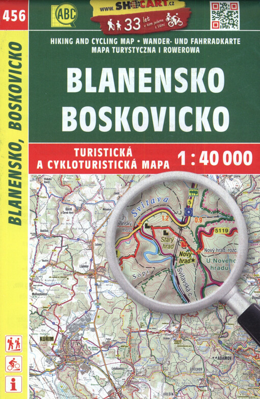 Blanensko, Boskovicko : turistická a cykloturistická mapa 1:40 000