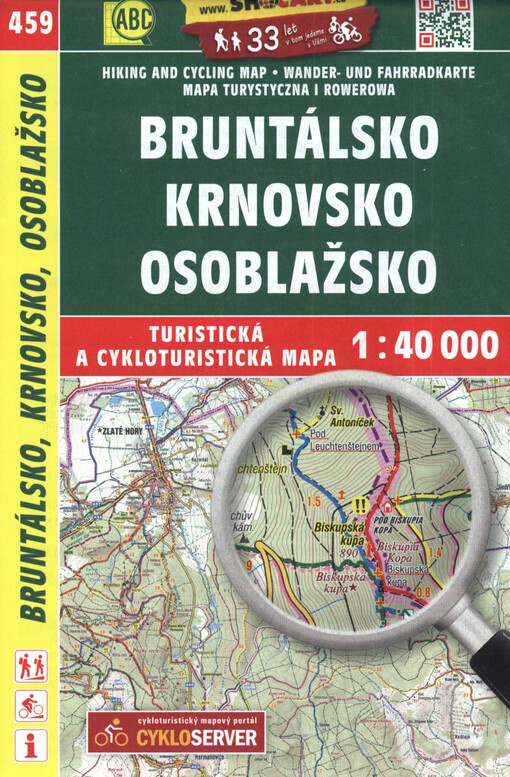 Bruntálsko, Krnovsko, Osoblažsko : turistická a cykloturistická mapa